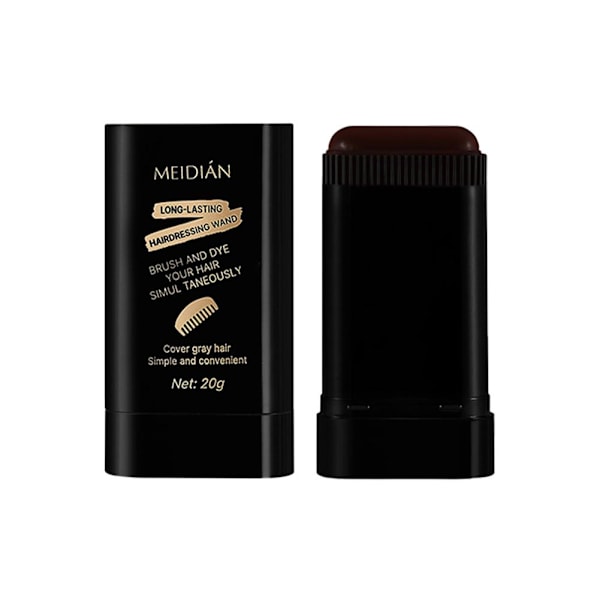 Hårfärgningskam Hårfärg Bredare Pasta Naturlig Tandkam Hår coffee 1pcs