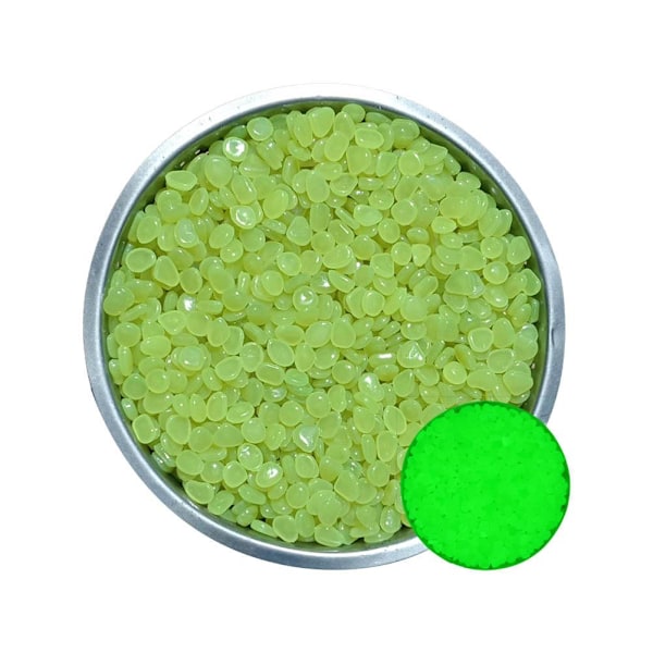 Glow-in-the-Dark Stenar, 50 st små Glow-in-the-Dark Stenar Chroma A
