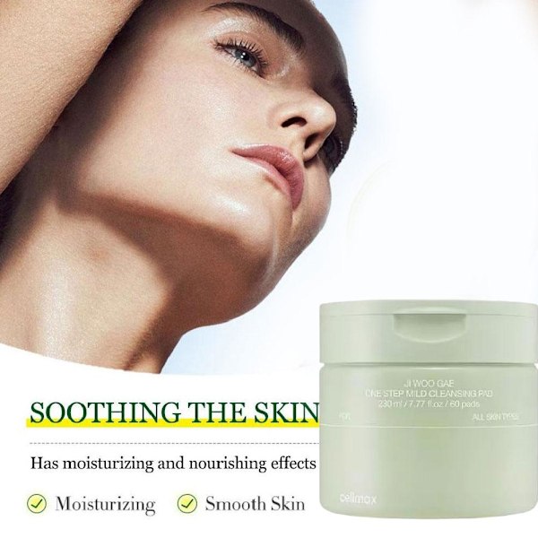 Houttuynia cordata exfolierande pads Rengöring, reparerande, porer ca