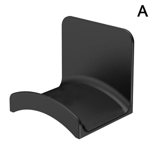 1x Hörlurshängare Under Skrivbord Krok Headset Display Ny Väggmonteringshållare -AU.  White 2pcs