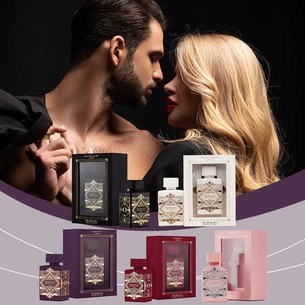 Bade'e Al Oud for Glory av Lattafa 100ml EDP Spray - Gratis ekspressfrakt Badee\" red 1 item