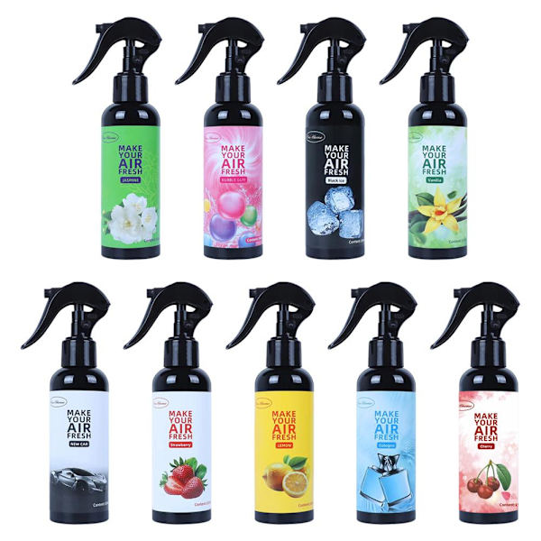 Spray med doft av ny bil 150 ml Långvariga bilfräschare New N9 C 1pcs