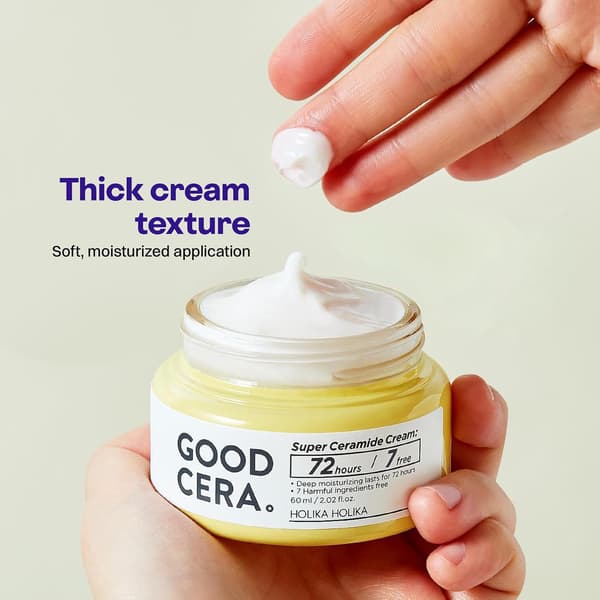 Good Cera Super Ceramide Cream | Beroligende ansiktskrem og hudfuktighetskrem | Ceramide Cream Koreansk fuktighetskrem for ansikt | Dypt nærende ansiktskrem
