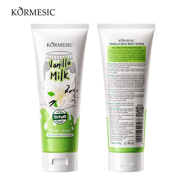 Vaniljemælk Body Scrub Creme