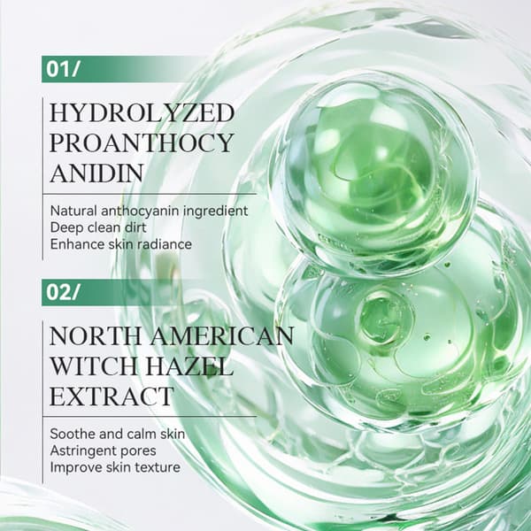 Hydroxytyrosol Bubble Sheet Mask - Återfuktande Ansiktsmask