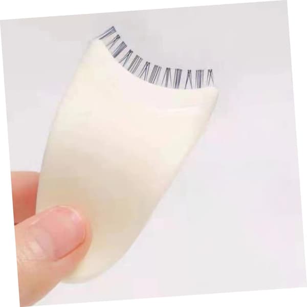 4 stk. ergonomisk øjenvippeapplikatorklemme til øjenvippeforlængelse, bærbart makeuptilbehør til extensions