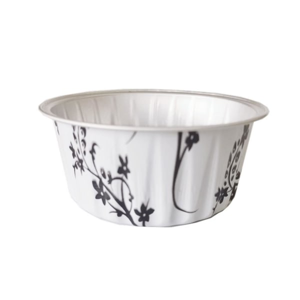 30 st aluminiumfoliebakkoppar, återanvändbara kofärgade folieplåtskoppar, cow color 125ml 30pcs
