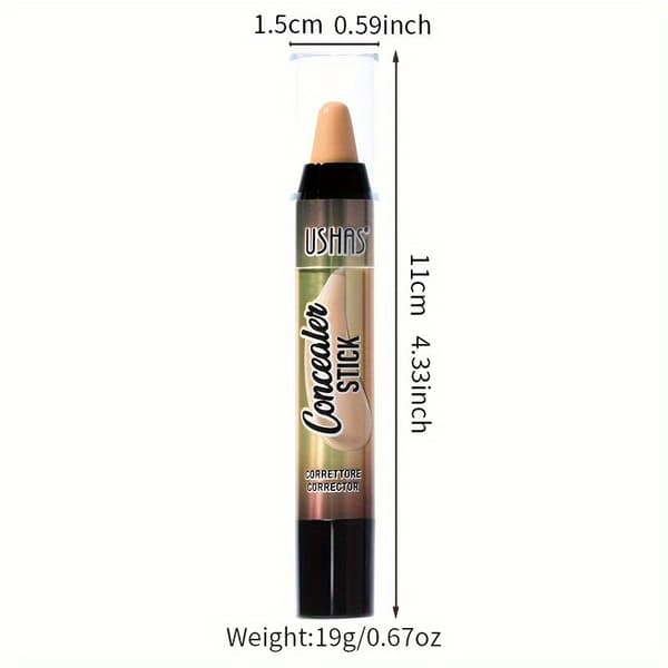 Concealer stick, vattentät, för ansiktskamouflage, konturering och skulptering av makeup (TP345B)