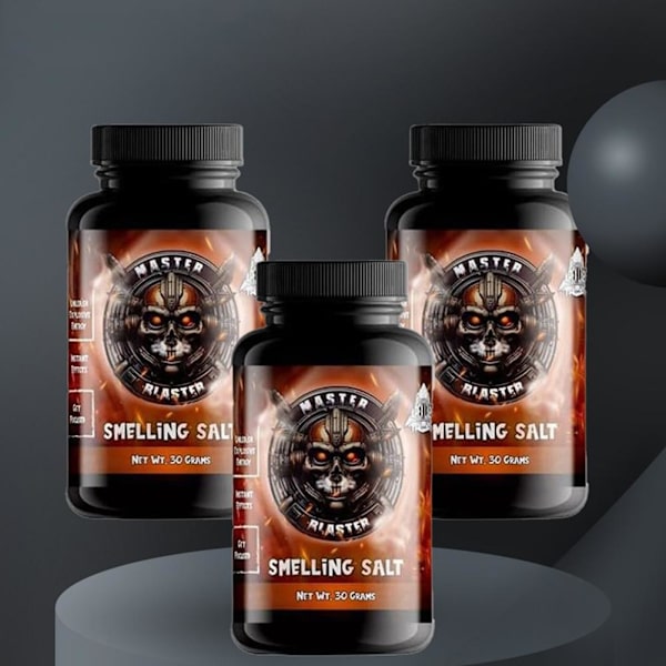 Luktsalt Energy Burst - Starkaste ammoniakinhalator Uppfriskande kroppsbooster orangeA 1pcs