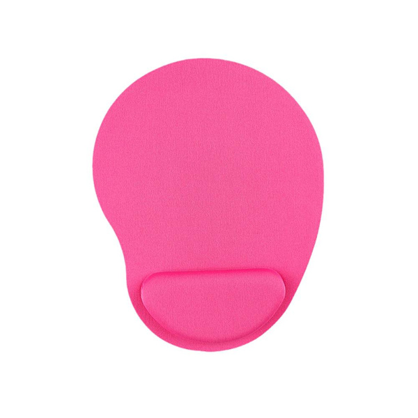 Musmatta med handledsstöd – Ergonomisk komfortmatta – Halkfri – PC – Laptop – Com· pink One-size