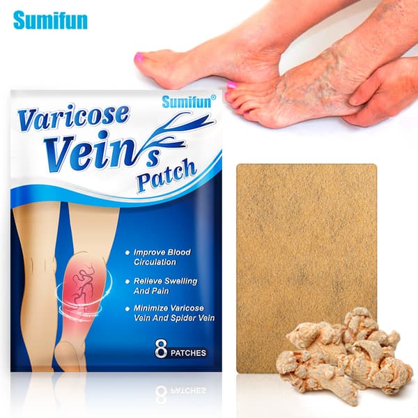 Blå Puls Daggmask Ben Vaskulär Salva - Intravenöst Plåster för Ömma Ben Intravenous patch