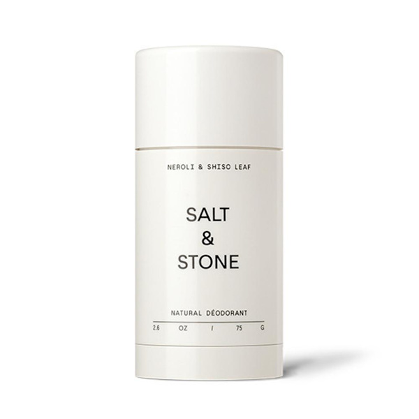 Salt # Stone Unisex Svart Oud Extra_Strength Aluminiumfri Deodorant # White 1pcs
