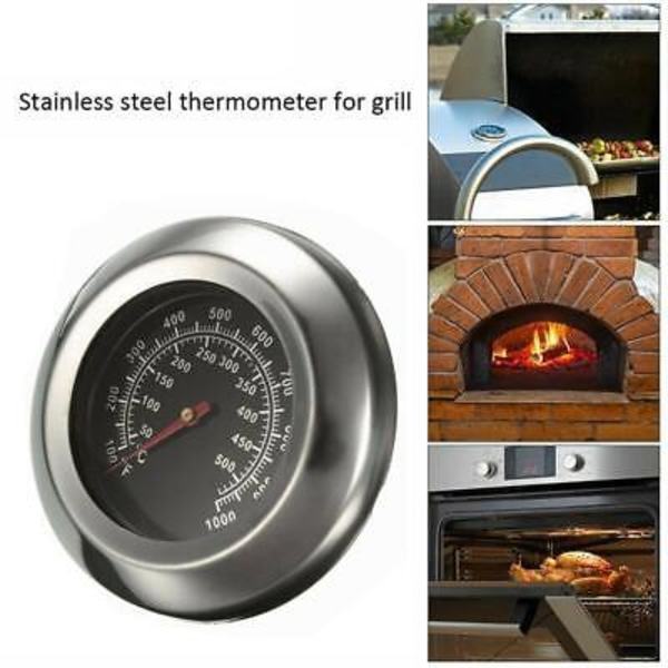 Temperatur Termometer Mätare | Barbecue BBQ Grill Pit Termostat Rökare HET