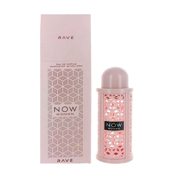 Rave Now (Rosa) av Lattafa 3.4oz EDP Spray för KVINNOR