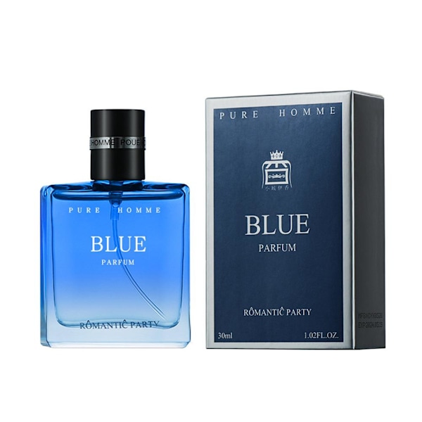 Blå och Svart Parfym för Män för Studenter med Doft.+ Lätt S4U5 30mlA blue