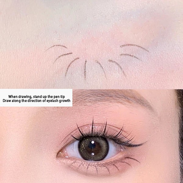 Suake 0,05 mm Ultratunn Flytande Eyeliner Penna Vattentät Långvarig Kladdfri Lämplig För Z0s6 1 # Black ONE-SIZE