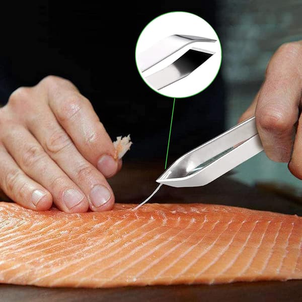 Fiskepincet i rustfrit stål - Køkkentang til madhåndtering