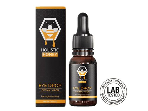 Jimerito Bihonning til øjne Jimerito Honning Øjendråber for Optimalt Syn -- 15 mL
