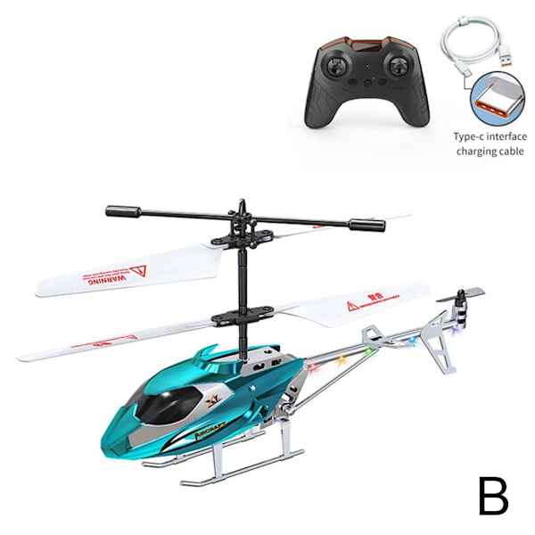 RC-helikopter i plast med fjärrkontroll Phantom med gyro 2.5CH red 2.5CH