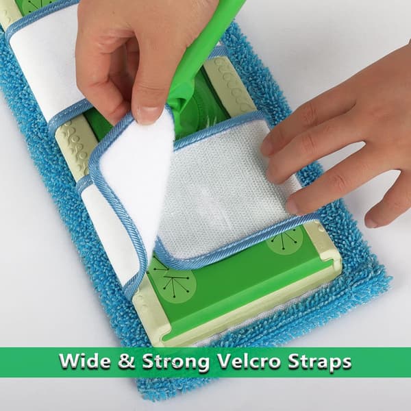 2-pak genanvendelige moppepuder kompatible med Swiffer Sweeper Mop