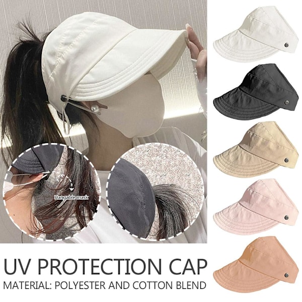 Solhatt med bred brätte, tom, mjuk, UV-skydd G1V7 E Sun pink one size