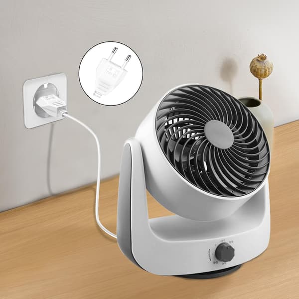 Eurostik og flade 4 strømstik 220 V Schuko hvid