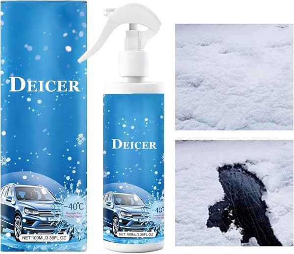 Rask avisingsspray – 100 ml bilvindusavisingsmiddel for vinteren