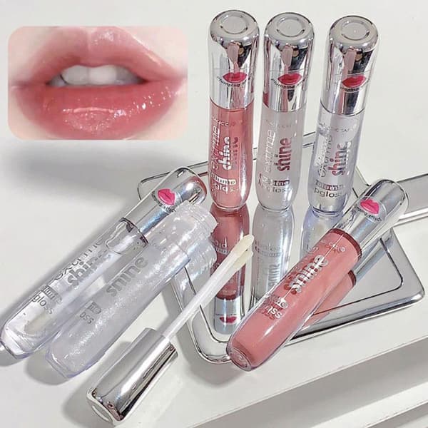 Magic Casa-mirror Lip Gloss Skimmer glitter Langvarig Sminke Leppe G6