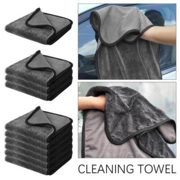 Magicwipe XXL Torkduk för Badrum 40x60cm, Magicwipe Torkduk, för Dusch- dark grayB 3pcs