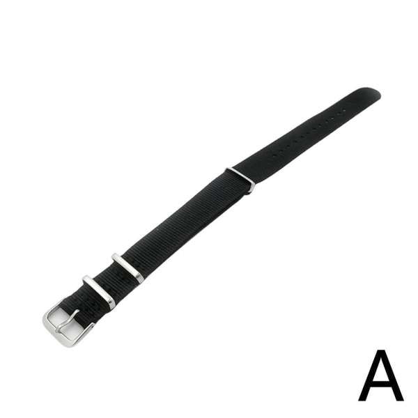 Armbandsur Rem Nylon Män Klocka 18mm 20mm 22mm Smart Militär Stift beige L