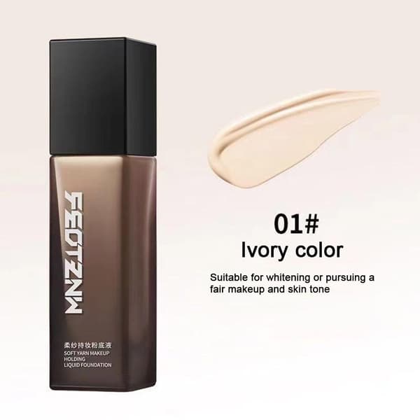 Flytande foundation för makeup Hudvårdsmask Hållbar foundation 30✨c Döljer Ny E7