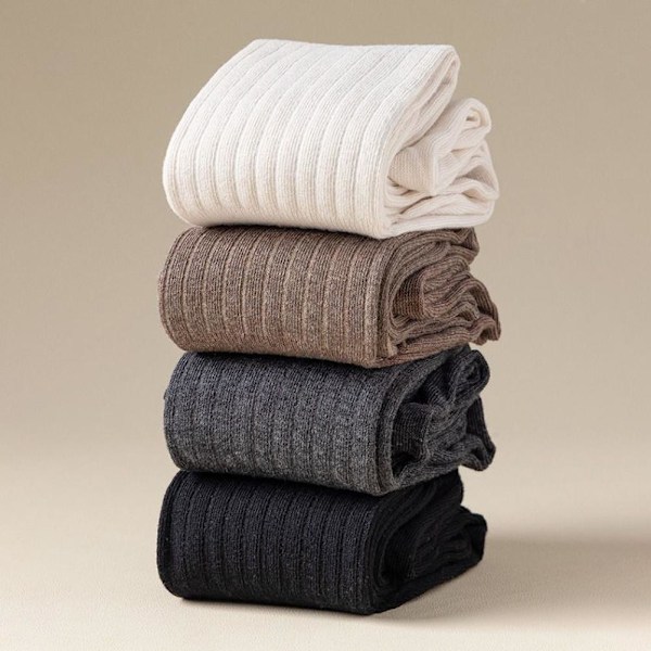Långa Strumpbyxor för Kvinnor, Över Knä, Term Gray One size