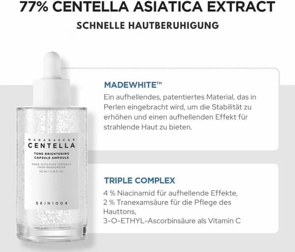 1004 Madagascar Centella Tone Brightening Capsule Ampul