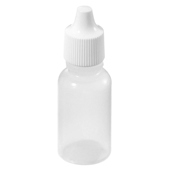 10/20/50x 20ml Tomma plastflaskor med pipett Droppflaska Ögondroppar white1 one-size