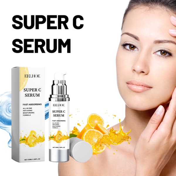 C-vitamin serum - lysner, fugter, blødgør huden