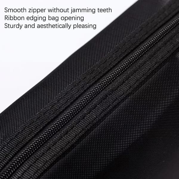 Mesh Kosmetiktasker Bærbar Makeuptaske Mini Makeup Makeuptaske L0i8 Black BM