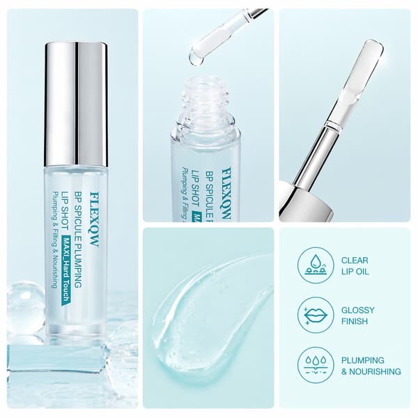 Smooth Lips Läppserumolja - Återfuktande och Hydrerande för Glansig Finish