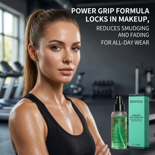 Setting Spray - Återfuktande, Icke-fet, Långvarig Makeup - elf power grip DZ11491 - Setting Spray