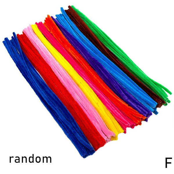 Handgjord DIY Twist Stick Supertjock och Tät Plysch Mjuk och Co Classic 10 colors random One size