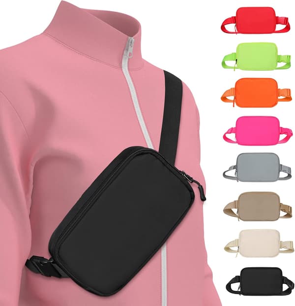 Mavetasker til kvinder - Mode Bælte Crossbody Tasker