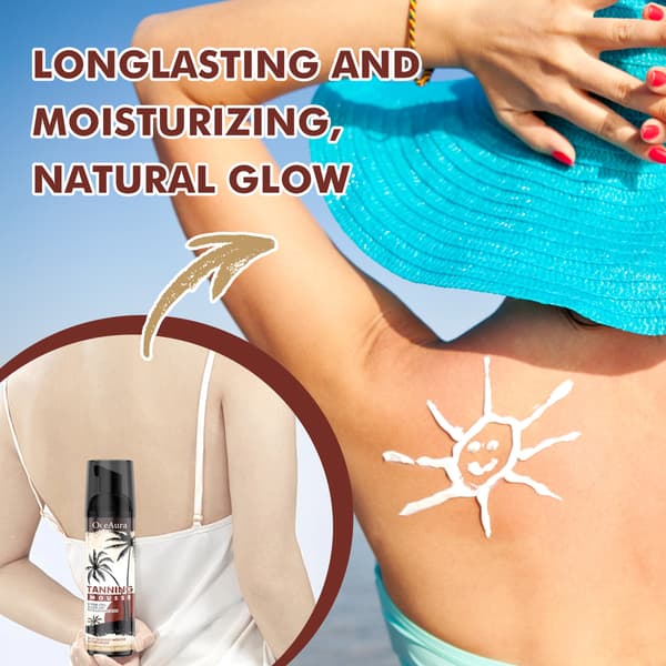 Selvbrunende Kropsmousse Spray