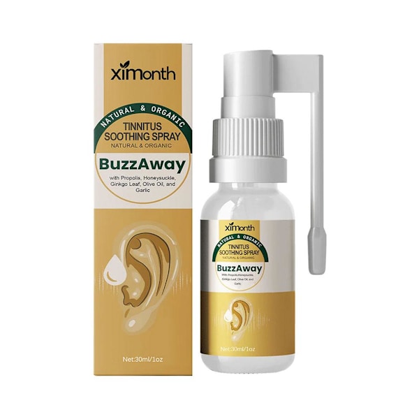 Öronrengöring Propolis Tinnitusvårdsspray Lindrar Tinnitus och Di yellowA 30ml