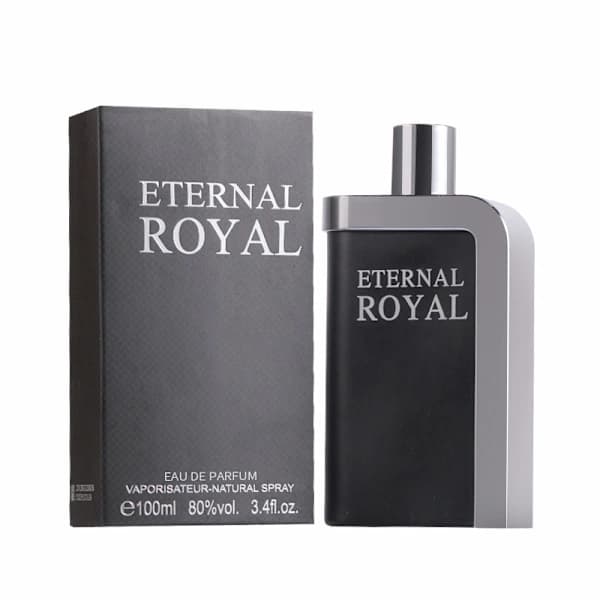 EDP Spray for menn 100ml, Intens Langvarig Duft sølv