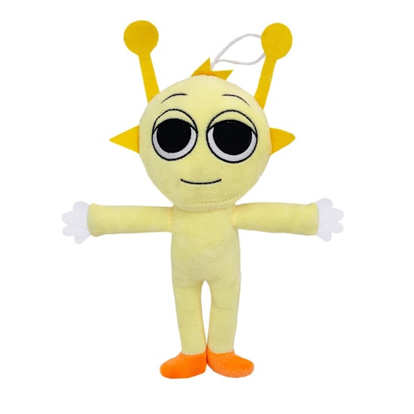 Sprunki Plyschleksaker Incredibox Plyschdocka Sprunki Spelkudde Barn White human shape