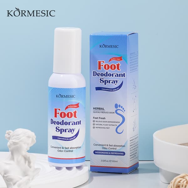 Foddeodorantspray til frisk fodpleje