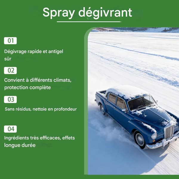 Avfrostningsspray 100 Milliliter Avfrostningsspray
