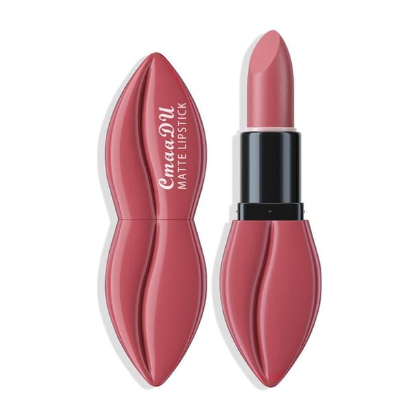 10 farver mat lang vandtæt split fløjl piger damer makeup blank læbe G0X0