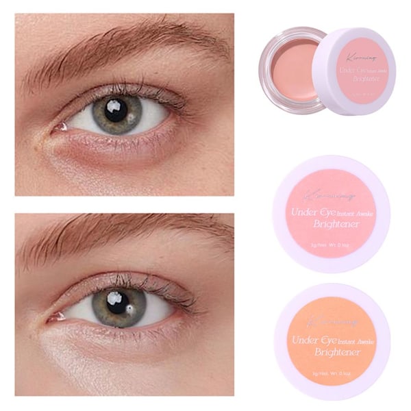 Concealer för Mörka Ringar Under Ögonen - Ljusreflekterande Makeup 01#light rose 3g