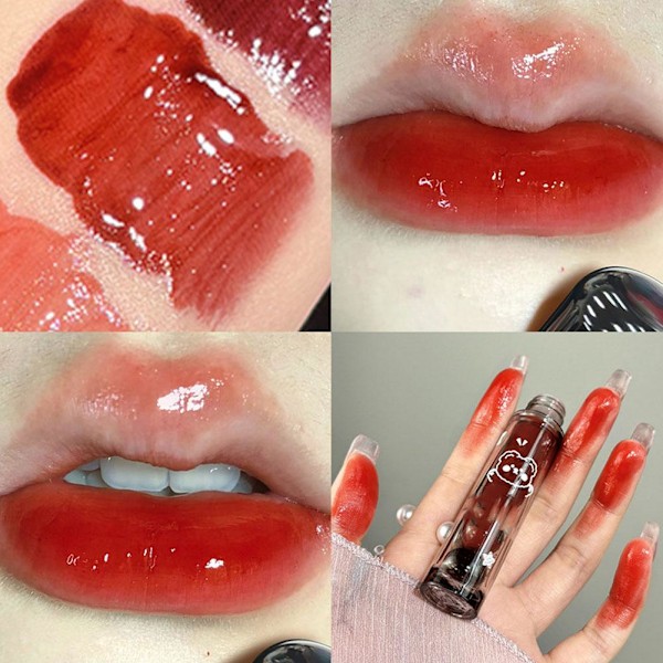 Spegel Lip Glaze Water Gloss Vattentät Långvarig Makeup 01 2.7g