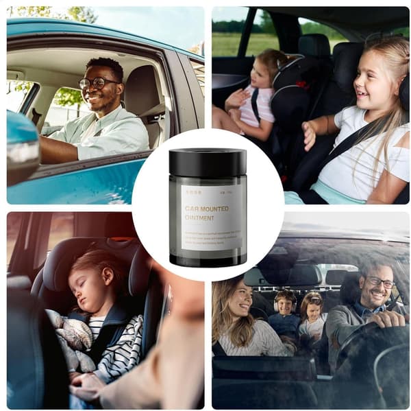 Bilduftfrisker Solid Parfume, 200g Langvarig Bilduftbalsam – Ocean Breeze Gel Bilfrisker til Bilinteriør, Lastbil, SUV – Lækagesikker Lugtfjerner